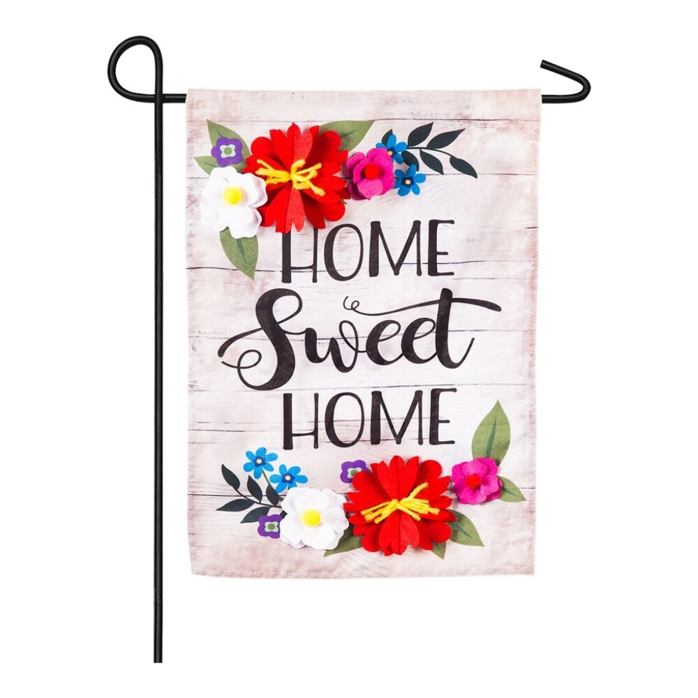 Meadow Creek "Home Sweet Home" Garden Flag